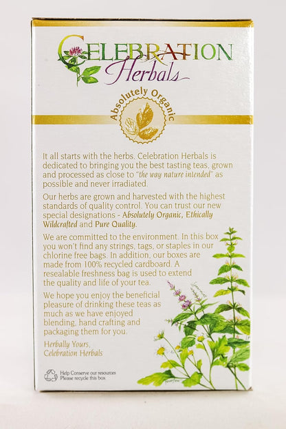 Celebration HERBALS Rose Hips Tea Organic 24 Bag, 0.02 Pound
