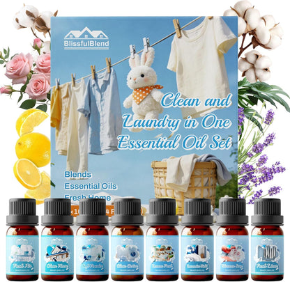 Fragrance Essential Oils Set, Essential Oils for Diffuser, for Home, Skin, Candle & Soap Making-Tea Tree, Lavender, Peppermint, Rose and More, with Gift Card for Friend, Teacher, Mom(20×5ml