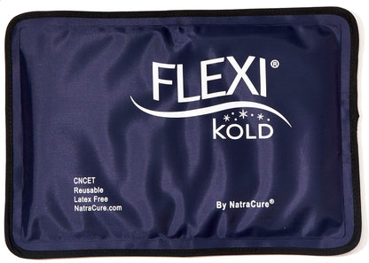 2 FlexiKold Gel Ice Packs (Standard Large: 10.5" x 14.5") - Reusable Cold Pack for Injuries, for Back Pain Relief, Migraine Relief Pad, After Surgery, Postpartum, Headache, Shoulder - 6300-COLD 2PK