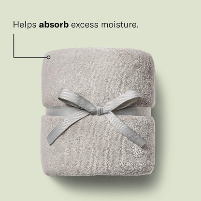 DevaCurl Microfiber Anti-Frizz Hair Towel | Gently Dries | Gray