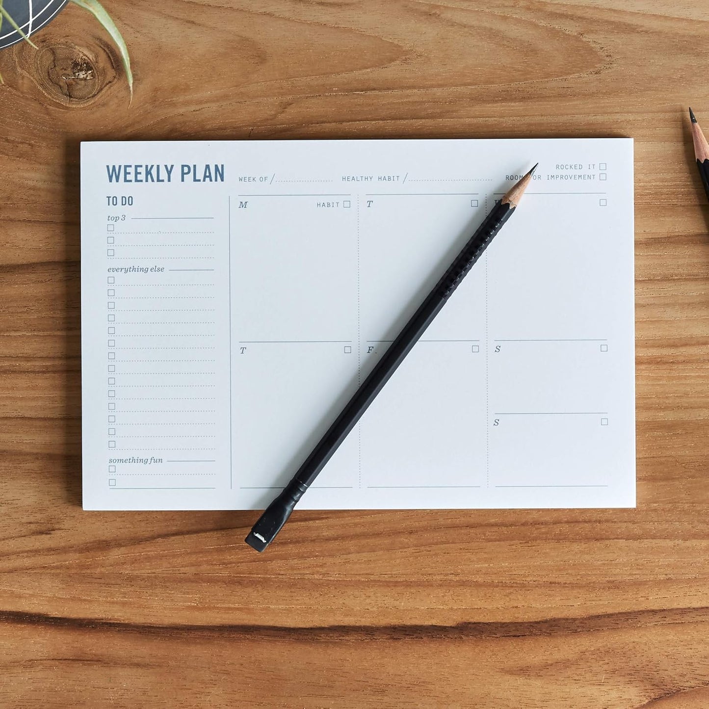 Grocery List Magnet Pad for Fridge - 6 x 9" - Grocery Shopping Checklist Notepad with Categories - 50 Sheets