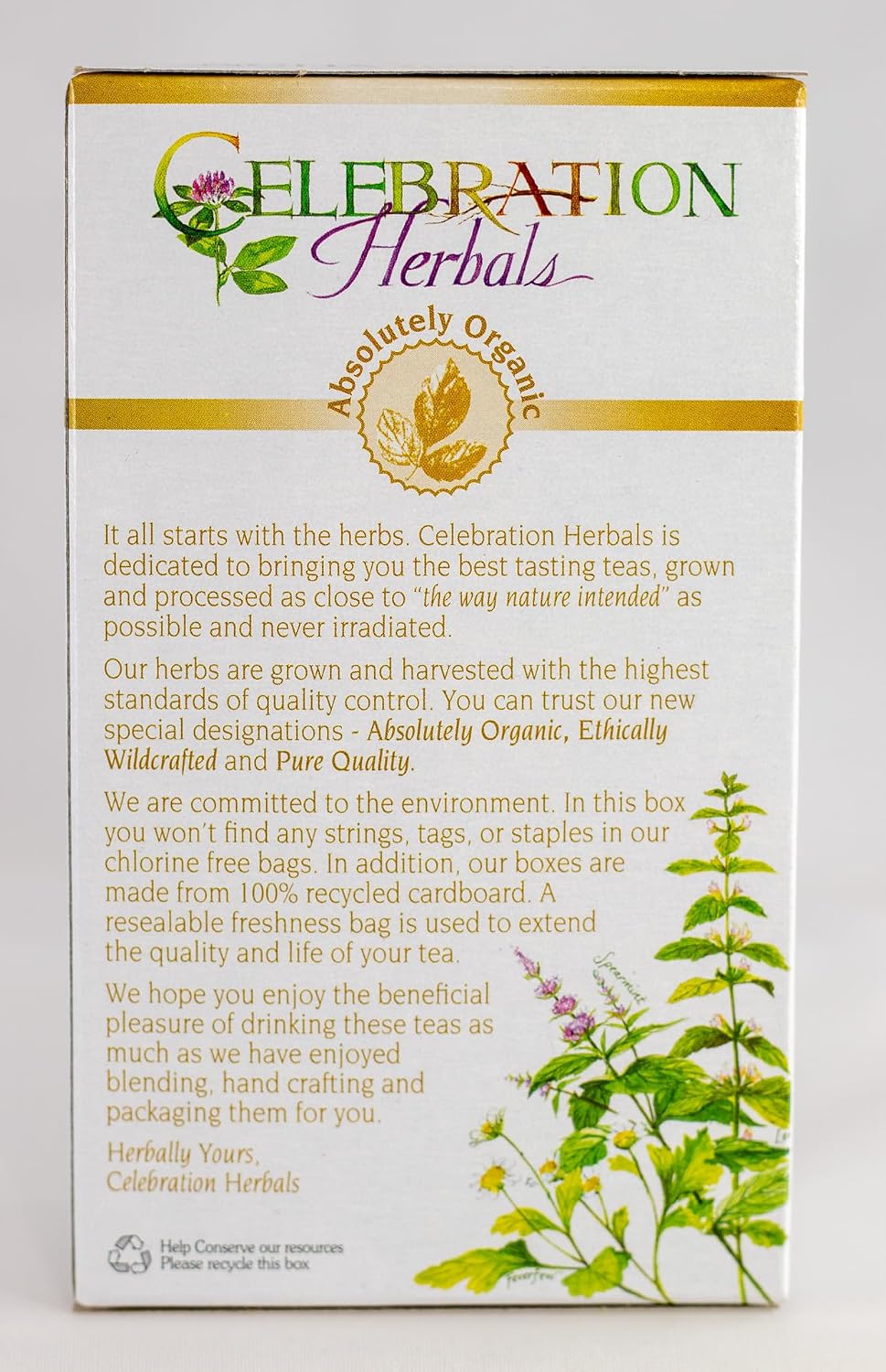 CELEBRATION HERBALS Fennel Seed Blonde Tea Organic 24 Bag, 0.02 Pound
