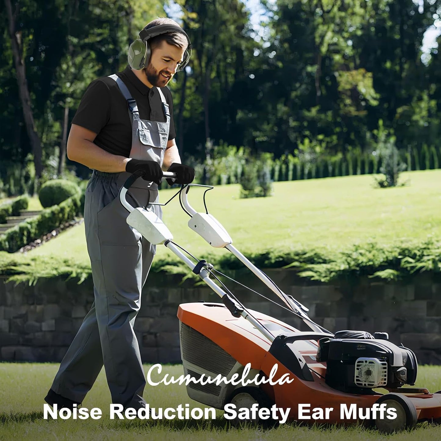 Noise Reduction Ear Protection Ear Muffs, Shooting Ear Protection, SNR 28dB Noise Cancelling Headphones for Adults Kids Autism, Hearing Protection for Shooting,Gun Range,Mowing