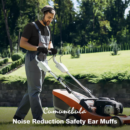 Noise Reduction Ear Protection Ear Muffs, Shooting Ear Protection, SNR 28dB Noise Cancelling Headphones for Adults Kids Autism, Hearing Protection for Shooting,Gun Range,Mowing