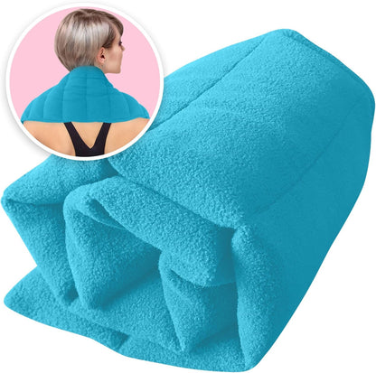 Microwavable Heating Pads Set of 2 Natural Moist Heat Pad for Back Pain, Neck and Shoulders, Nerve, Cramps, Lower Lumbar Relief