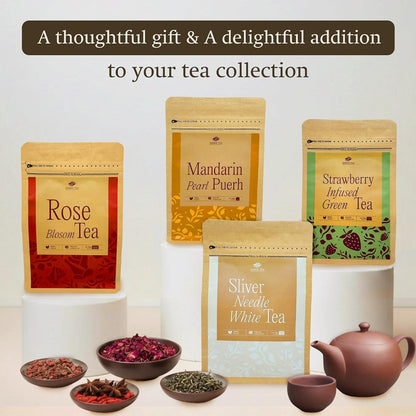 ANNHI TEA Organic Silver Needle White Tea - 24 Tea Bags, Loose Bud Light, Naturally Sweet & Floral, Delicate Herbal Tea Pack, Snow Shan Leaf, Soothing Vietnamese Shan Tea