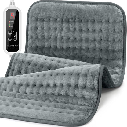 Extra Large Heating Pad for Back Pain Relief - 33"x17"Electric Heating Pad