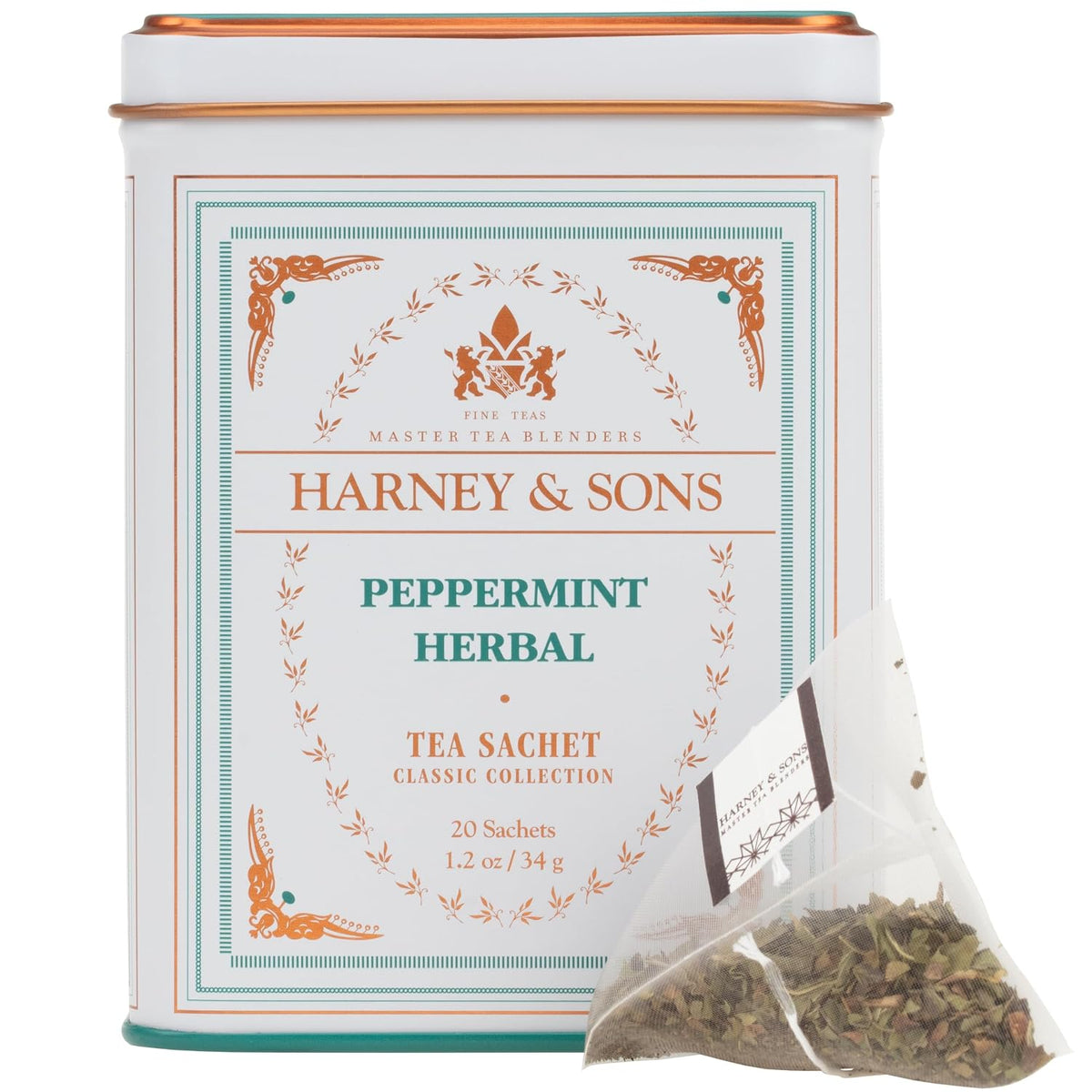 Harney and Sons Peppermint Tea, 20 Sachets 1.2 oz