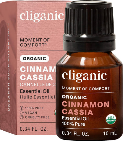 Cliganic Organic Lavender Essential Oil - 100% Pure Natural Undiluted, for Aromatherapy Diffuser | Non-GMO Verified - Colors B