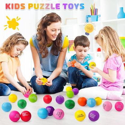 SHQDD Stress Balls for Adults, 8PCS Foam Stress Relief Toys for Kids & Adults, Bulk Squeeze Balls for Office Relief Employee Appreciation, Classroom Prizes, Student Gifts, Perfect Party Favors