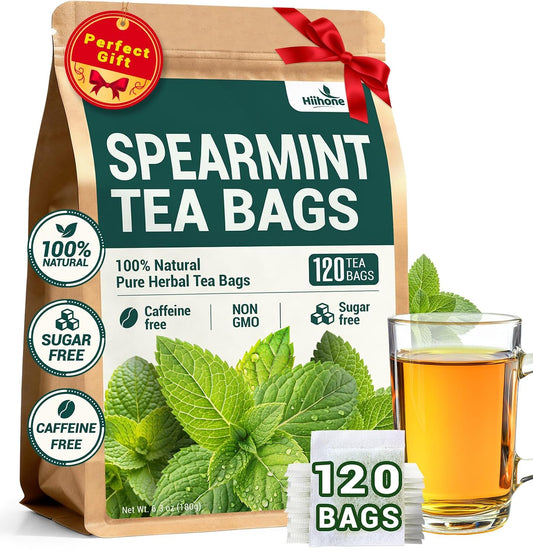 Spearmint Leaf Tea - Caffeine Free, 120 Teabags