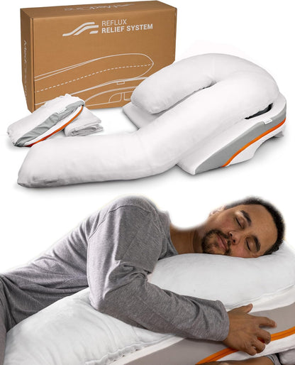 MedCline Acid Reflux Pillow Relief System, Medium for 5'5" to 5'11" Tall
