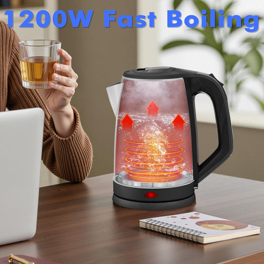 Stariver 2.5L Large Electric Kettle, BPA-Free Stainless Steel Water Kettle