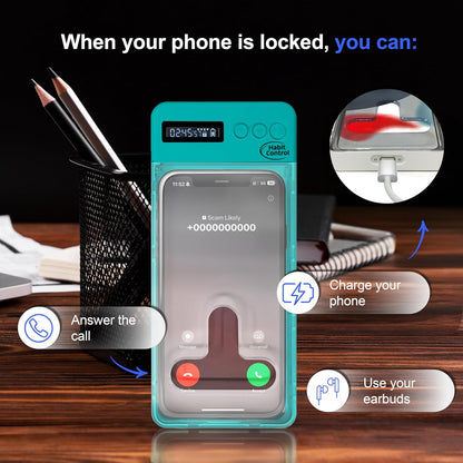 Phone Lock Box, Timed Lock Box Cell Phone Locker