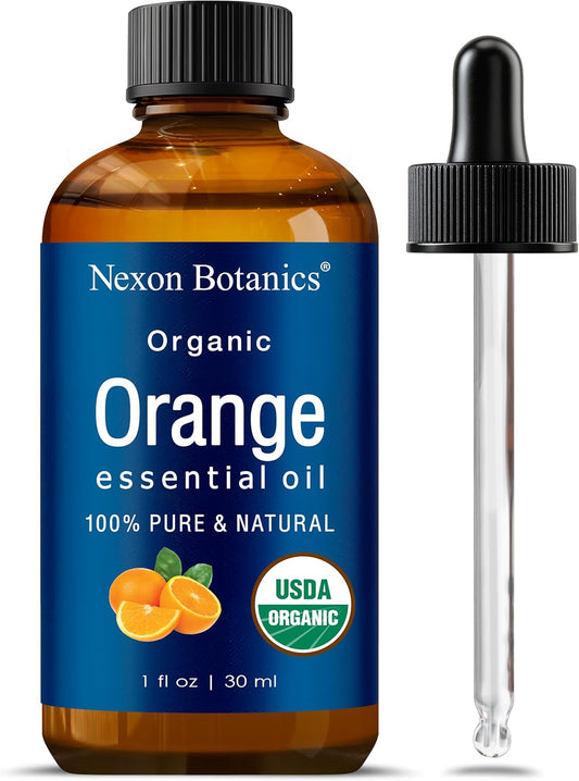 Organic Lavender Essential Oil 30 ml - Naturally Derived Oils for Aromatherapy, Diffusers, DIY, Candle and Soap Making Scent - Nexon Botanics
