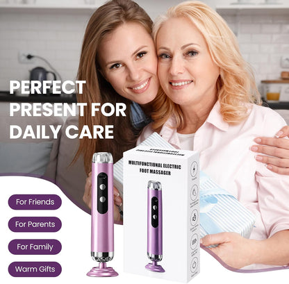 Electric Callus Remover for Feet, Cordless Foot Sander with 5 Speeds | Upgraded 1200RPM, 3-in-1 File, LED Display, 3-Hour Battery, 50 Discs, Heel Grinder, Home Pedicure Gift for Women Men