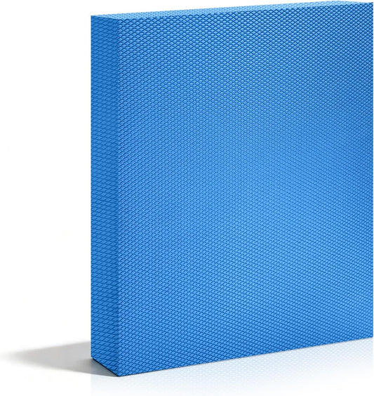 Exercise Balance Pad-15.6"x13" Non-Slip Stability Trainer Pad, 2 Inch Thick Foam Exercise Pad for Physical Therapy, Yoga, Core Training & Stability Training