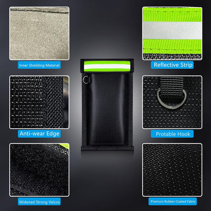 2 Pack Military Grade Faraday Bags for Phones