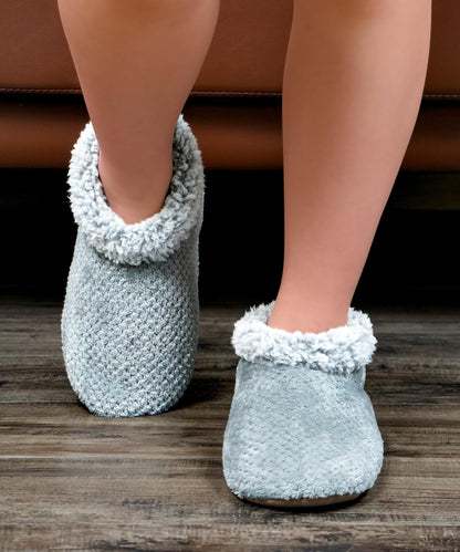 Cozylook Fuzzy Slippers for Women Indoor Soft Sole Slipper Socks with Non Slip Grippers Warm Fluffy