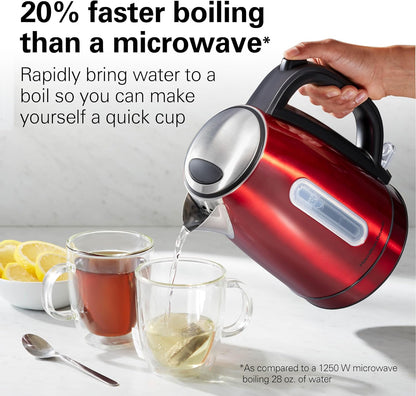 Hamilton Beach 1.7 Liter Electric Tea Kettle, Water Boiler & Heater