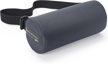 OPTP The Original McKenzie Lumbar Roll – USA-Made Low Back Lumbar Support for Office Chair & Car Seat Back Support Cushion. The Preferred Lumbar Pillow by Physical Therapists - Firm Density