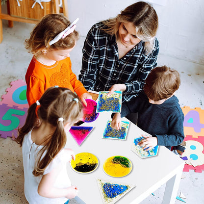 Onyoloy Sensory Soft Gel Liquid Toys - Hexagon Sensory Motion Fidget