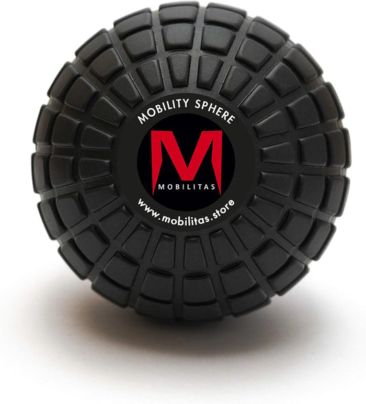 Mobility Sphere - 5 Inch Large Massage Ball Roller, Myofascial Release Ball & Psoas Release Tool - Trigger Point Massage Tool, Foam Roller Mobility for Muscle Recovery