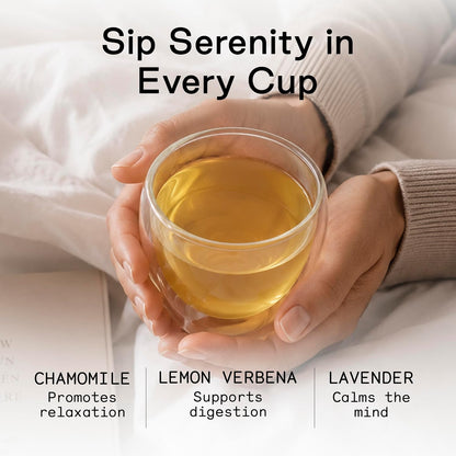 Firebelly Tea Paradise, Organic Chamomile, Lemon Verbena & Lavender Tea, Loose Leaf Herbal Blend, Caffeine Free, Relaxing Calming Tea for Evening & Sleep Support, 1.59oz