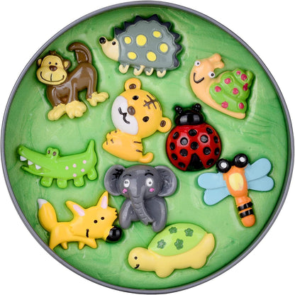 Inner-Active Play Putty Therapy Putty for Kids with Charms Green as Grass Theraputty Medium Resistance, Increase fine Motor Skills and Finger Strength, Occupational Therapy Toys