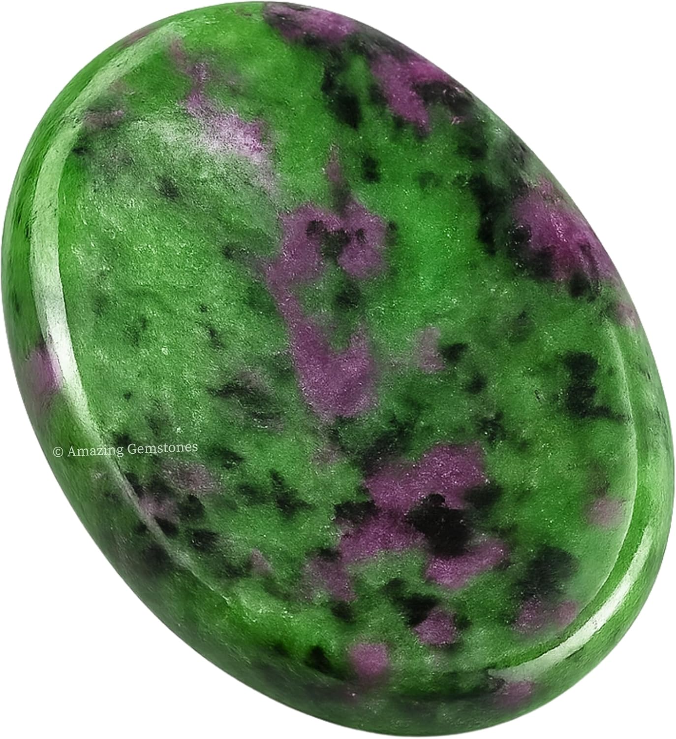 Amazing Gemstone Labradorite Thumb Worry Stone, Anxiety Stone, Healing Crystals - Piedra Crystal Fidget for Gift, Meditation, Calming, Relaxation, Stress Relief - Colors A
