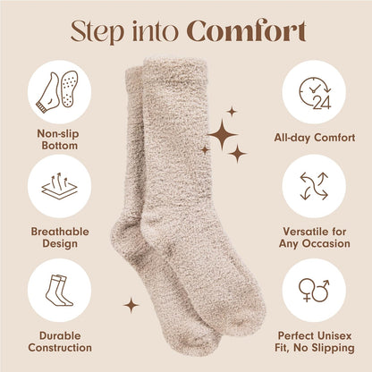 Unboxme Gifts Warm & Cozy Ultra-Luxe Cloud Sock, Gift for Women & Men
