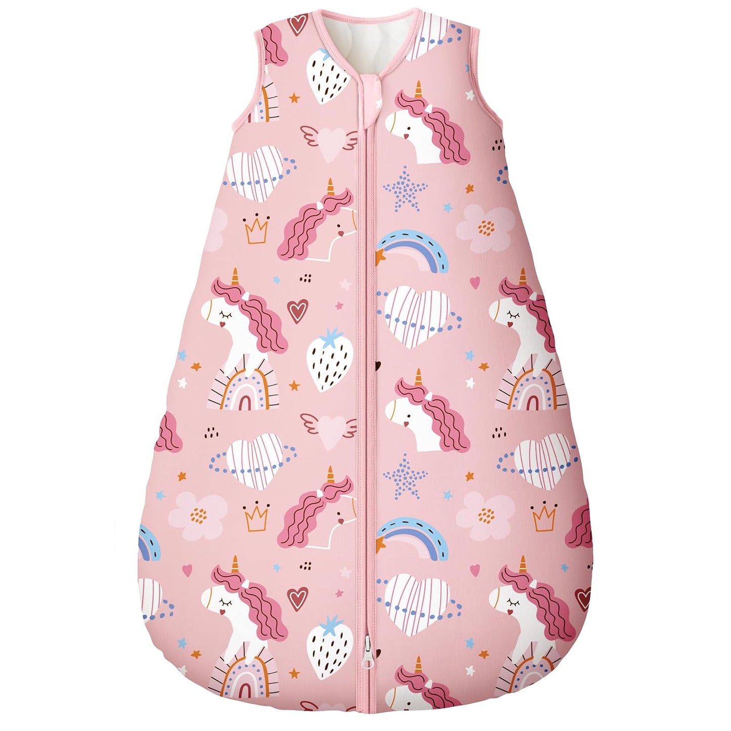 Yoofoss Baby Sleep Sack Baby Wearable Blanket 100% Cotton 2-Way Zipper Toddler Sleeping Sack