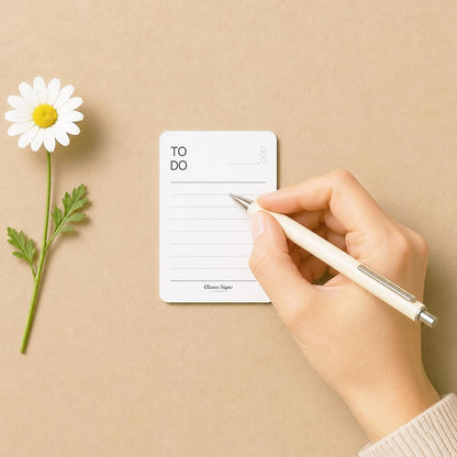 Mini To Do List Notepad 8 Pack, A7 Size 2.9" x 4.1", 50 Sheets Each, Undated Daily To Do Planner with Deadline Column, Thick Paper, Cardboard Backing, Small Checklist Memo Pads for Shopping, Work, Home & School