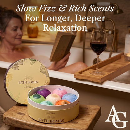 XXXL Bath Bombs for Women, 7pc, Birthday Gifts for Women by AdeleGourdain