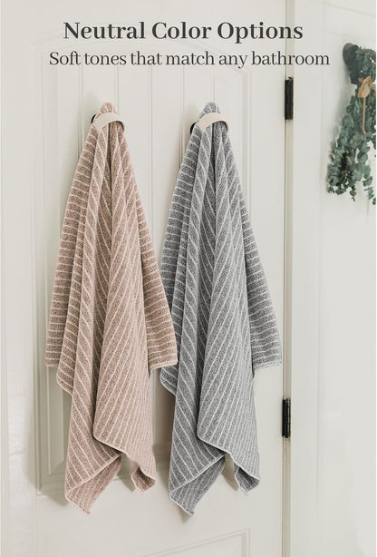 ROLSHOL 2 Packs Large Microfiber Hair Towels for Women, Super Absorbent & Quick Dry Hair Towel Wrap for Curly Hair Long & Short Hair- Anti-Frizz Hair Turbans for Wet Hair - 27.5''*39.4''