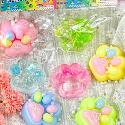 3Pcs Textured Stress Balls, Soft Sensory Fidget Toys Ball for Adults Kids