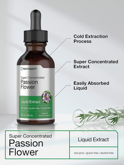 Horbäach Passion Flower Tincture | 2 fl oz