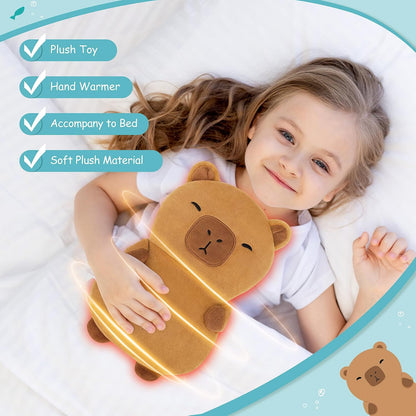 Microwave Heating Pad for Period Cramps,Otter Microwavable Heating Pad for Shoulder Neck Back Knee Pain Relief with Lavender Scented,Cute Otter Plush Toys Heat Pack for Women Kids Birthday