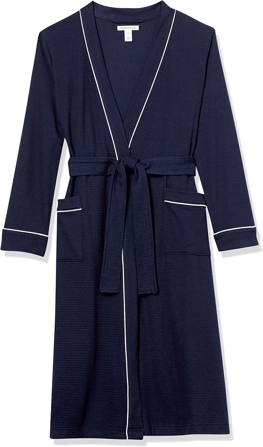Amazon Essentials Women's Lightweight Waffle Full-Length Bath Robe (Available in Plus Size)