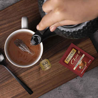 Twinings Tea Sampler Collection – 80 Tea Bags, 20 Flavours/Assorted Tea, Gift Set in Decorative Bamboo Box – Wooden Organizer Tea Chest Included – Ideal for Home, Office, Family & Friends (Bamboo Box)