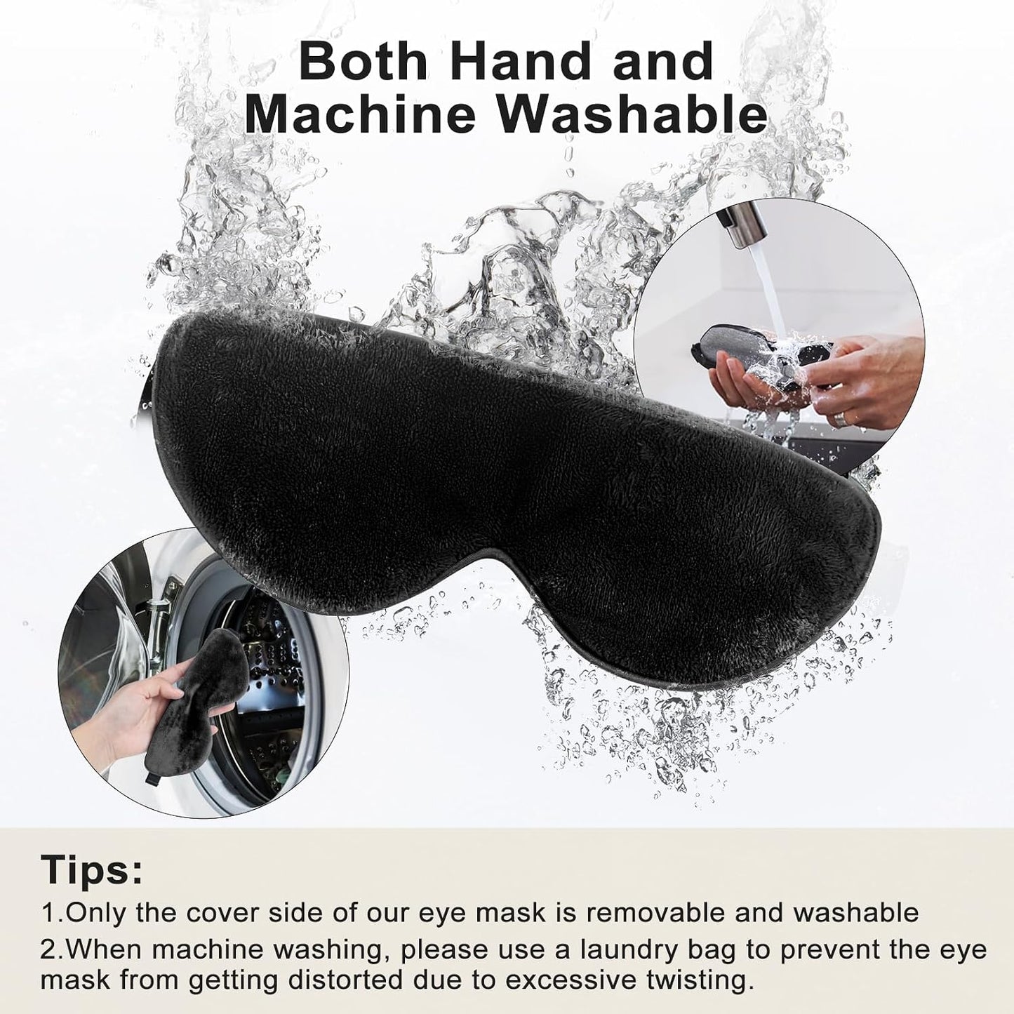 KOVNLO Heated Eye Mask, Washable USB Electric Moist Heat Warm Compress for Eyes, Eye mask with Flaxseed for Dry Eyes, Blepharitis, Chalazion, MGD, Stye Eye Treatment