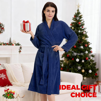 PJGGZ Towel Robe for Women – Soft Absorbent Kimono Bathrobe, Quick-Dry Spa Shower & Hotel Use