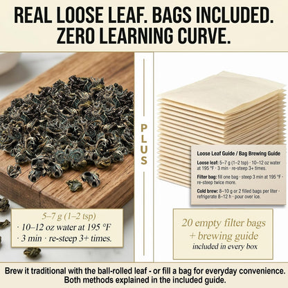 MODERNOIKOS Dong Ding Oolong Tea Loose Leaf, Roasted Taiwan 150g 5.3oz