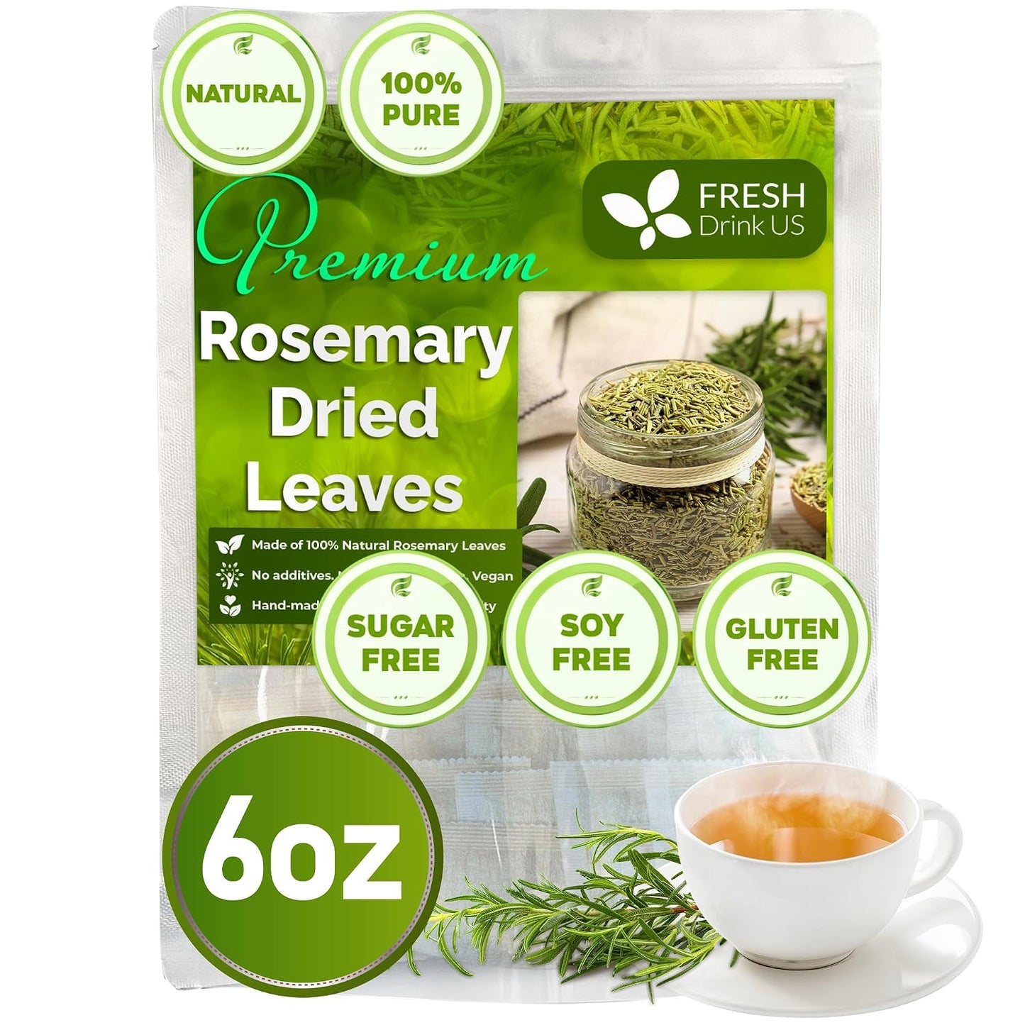 FreshDrinkUS, Premium 60 Chamomile Lavender Tea Bags, Calming Herbal Blend Strong Support for Relaxation & Better Sleep | Naturally Caffeine-Free Bedtime Tea with Soothing Floral Aroma, 100% Natural, Hand-made No Sugar/ Caffeine/ Gluten, Vegan - Colors C
