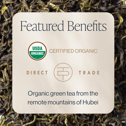 Rishi Tea Jasmine Organic Chinese Green Loose Leaf Tea, Caffeinated, 4oz