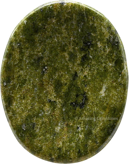 Amazing Gemstone Labradorite Thumb Worry Stone, Anxiety Stone, Healing Crystals - Piedra Crystal Fidget for Gift, Meditation, Calming, Relaxation, Stress Relief - Colors B