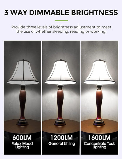 L LOHAS LED Sleep aid Amber Light Bulbs, Blue Light Blocking, A19 9W(60 Watt Equivalent) Dim Light Bulbs, 1800K Warm Light Bulb, E26 Base, 2 Pack