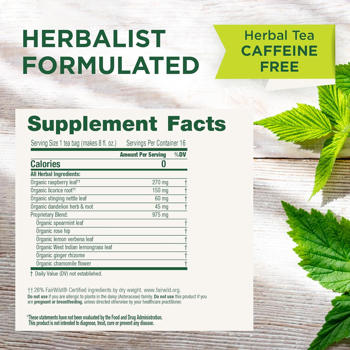 Traditional Medicinals Tea, Organic Healthy Cycle, Supports Healthy Menstrual Cycles, Includes Spearmint,16 Tea Bags (Pack of 2)