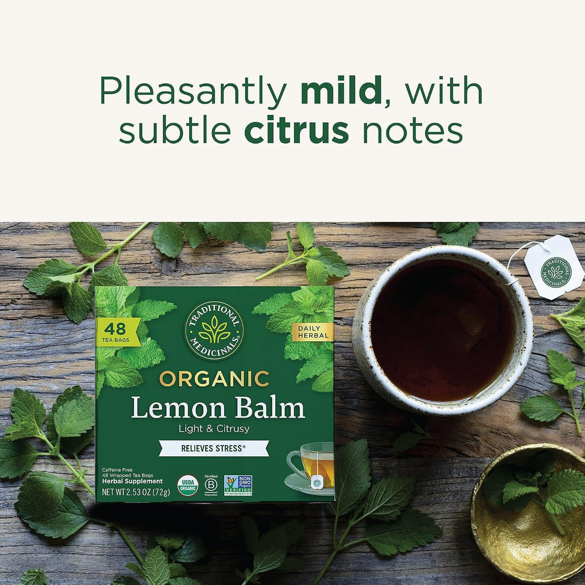 Traditional Medicinals Organic Nighty Night Extra, 48 Tea Bags