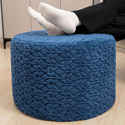 Round Pouf Ottoman 20 x 20 x 14 Inches Boho Poof Home Decor Floor Pouffe Ottoman Foot Rest for Couch Sofa Bean Bag Chairs Living Room Bedroom (Green)